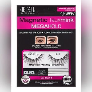 MAGNETIC FAUXMINK MEGAHOLD LINER & LASH 818